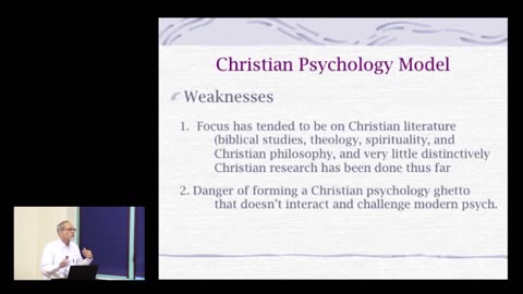 Christianity and Psychology – Eric Johnson