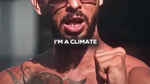 Andrew Tate is now a Climate Change Activist