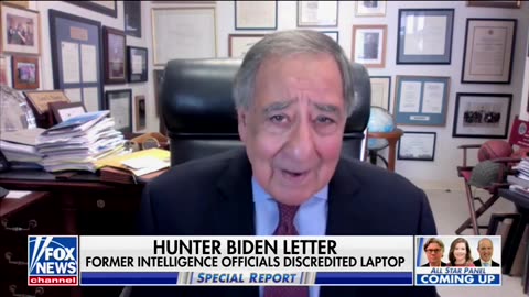 Leon Panetta Says He Doesn't Regret How He Handled Hunter Biden Laptop Story