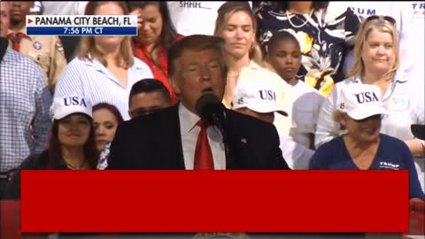 President Trump Florida rally highlights Panama City Beach. 2019