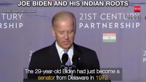 Joe biden and his indian connections