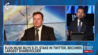 Jack Posobiec on Elon Musk buying a 9.2% stake in Twitter