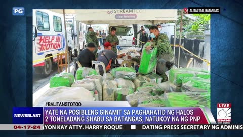 P 9.6-B halaga ng iligal na droga na nasabat sa Batangas, nai-turn over na sa PDEA