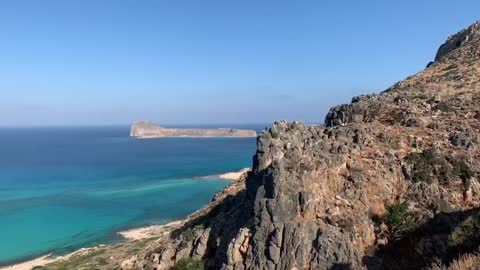 Amazing sand island in Israel