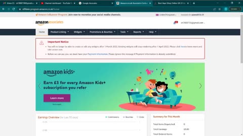 How to Create Amazon affiliate account