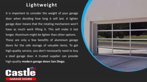Aluminum Garage Doors: Why You Should Invest