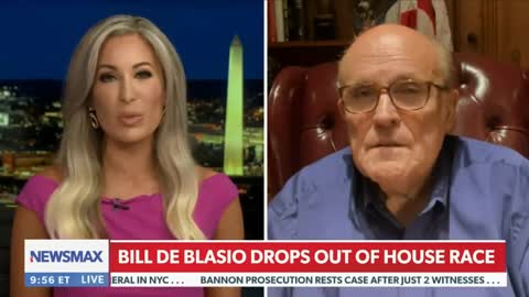 Rudy Giuliani on Bill de Blasio quitting & Chris Cuomo as a fireman