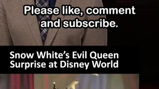 Snow White’s Evil Queen Surprise at Disney World