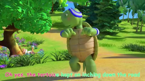 The Tortoise and the Hare _ CoComelon Nursery Rhymes _ Kids Songs