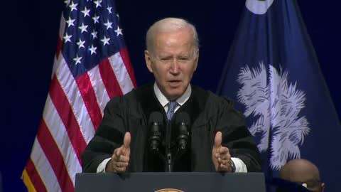 BAFFLING Biden Brings His Racism To A Commencement Speech