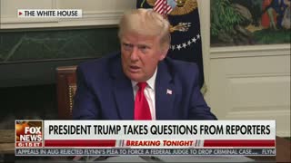 Trump Scolds Reporter on Live TV