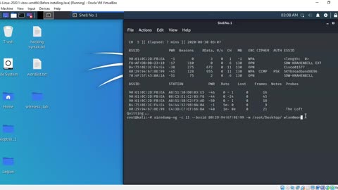 Hacking a Wireless Network Using Kali Linux