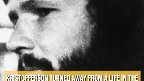 8 Things You Didn't Know About Kris Kristofferson