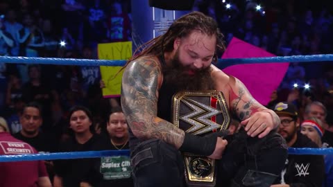 FULL MATCH — Bray Wyatt vs. John Cena vs. AJ Styles – WWE Title Match