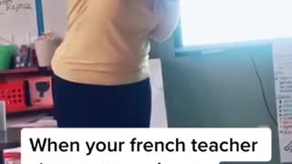 Teacher Demonstrates The Art of Sneezing