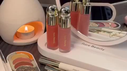 Rare beauty makeup brand.