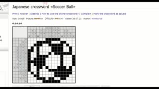 Nonograms - Soccer Ball