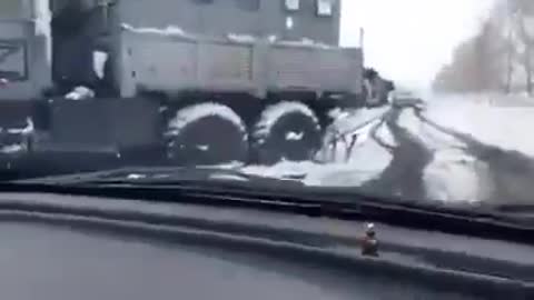 Russia attacks Ukraine - near Kharkiv, russian "Gaz", "Ural", "Kamaz", "Uaz"