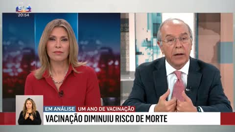Marques Mendes sobre a % de não vacinados internados