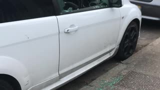 Cars Keyed and Windows Shattered at Mall in Liverpool