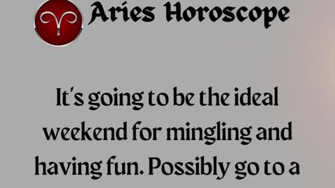 Aries Daily Horoscope Aug 29 2022