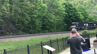 NS SD70ACu’s @ Horseshoe Curve