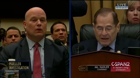 Acting AG Whitaker tells Dem chairman: ‘Your 5 minutes is up’