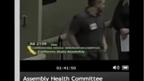 CA Health Committee Hearing on Vaccine Exemption Bill AB2109 April 27, 2012 Part 4