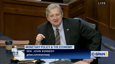 'Hell Of A Mess Here': Sen. John Kennedy Tears Into Fed Chair Over The State Of The Economy