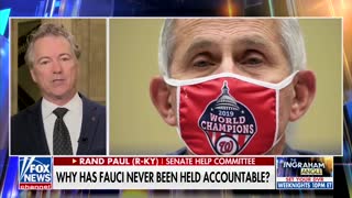 Rand Paul DOUBLES DOWN on calls for Fauci to be fired, "he is a menace"