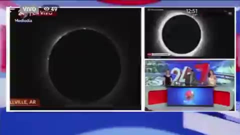 Mexican news network RCG Media displayed a man's private parts instead of the solar eclipse