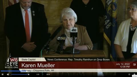Candidate for Wisconsin Attorney General Karen Mueller calls for decertification of 2020 election.