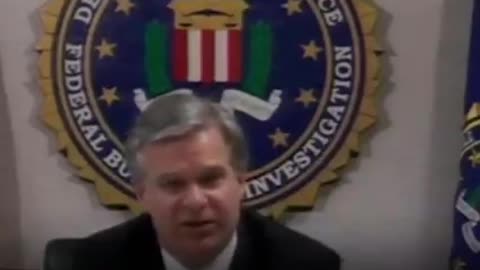 Christopher Wray says FBI is not investigating Ashli Babbit shooting on Jan6.