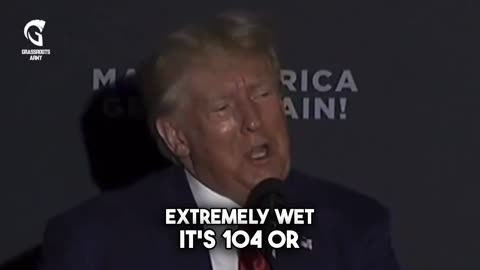 HOTBOX! TRUMP Predicts What The Media Will Say About Him Sweating. Hook Line And Sinker