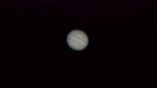 Jupiter seen through Meade LX200 8 SCT