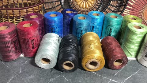 Choosing Threads for Basket Making
