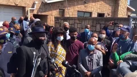 Police Minister Bheki Cele visits family of murdered cop Charl Kinnear