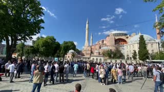 Erdogan decreta convertir la antigua basílica de Santa Sofia en mezquita