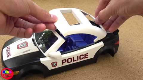 PLAYMOBIL Police Cruiser Car Toys Unboxing