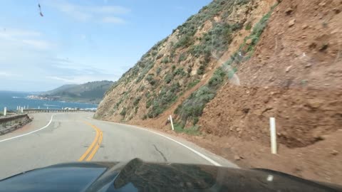 USA Highway 1 and Big Sur Road Trip in a Ford Mustang with Martin Garrix on the radio