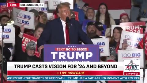 WATCH: Trump Debuts New Slogan To Motivate Republicans To Go Vote