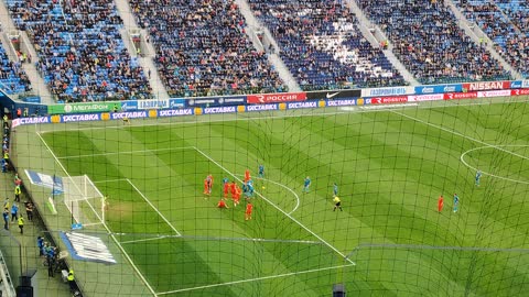 Goal scored at Gazprom arena!!!!