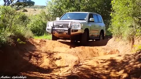 Offroad heavy test Toyota Land Cruiser 4x4