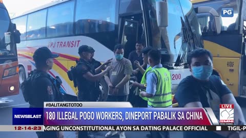 180 illegal POGO workers, dineport pabalik sa China