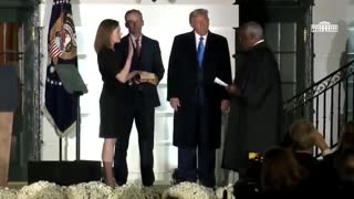 Justice Clarence Thomas Administers Oath of Office for Justice Amy Coney Barrett