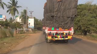 Dangerous Over Speed Truck Crossings On High Way | Truck Videos | Lorry Videos | Trucks Driving