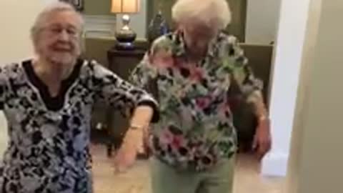 Dancing grandmothers get down to 'Whip/Nae Nae'