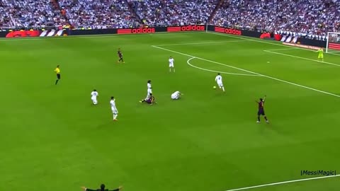 Lionel Messi ● Top 10 Dribbles vs Real Madrid