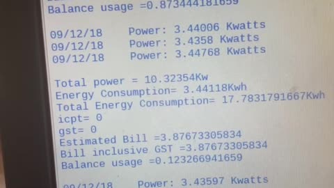 Part 1: NILM Energy monitoring system (EMS) - RasberryPi Project