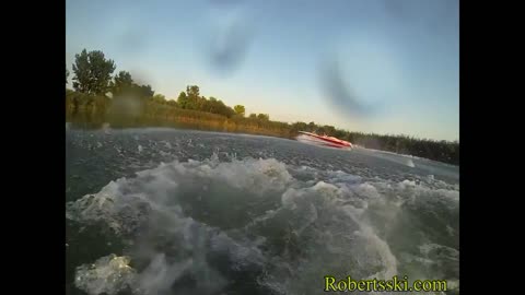 Chuck's waterski run